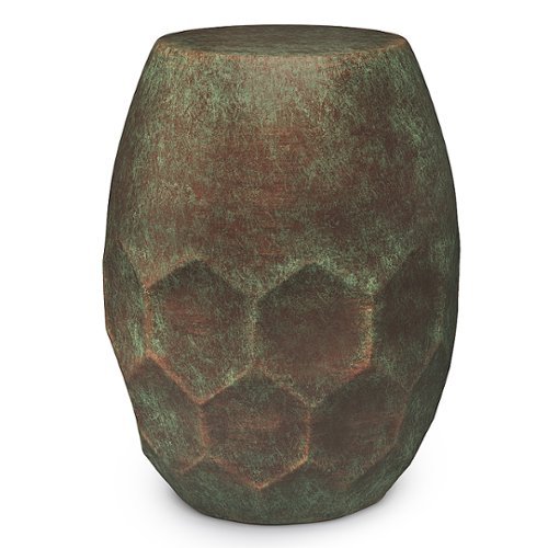 

Simpli Home - Flanigan Metal Accent Table - Patina