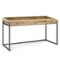 Simpli Home - Ralston Desk - Distressed Golden Wheat-Front_Standard