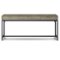 Simpli Home - Banting Mid Century Wide Desk - Distressed Grey-Front_Standard
