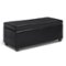 Simpli Home - Avalon Lift Top Rectangular Storage Ottoman - Midnight Black-Front_Standard