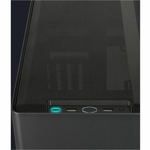Cooler Master MasterBox NR200P V2 Black Steel, Tempered Glass