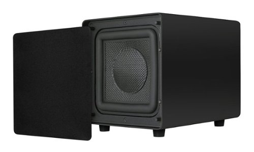 Sonance - D8 SUBWOOFER - Dual 8" 300W Powered Wireless Subwoofer (Each) - Matte Black-Front_Standard 
