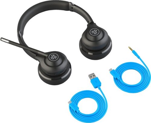 JLab GO Work Wireless & Wired On-Ear Headset - Black HOW TO BUY