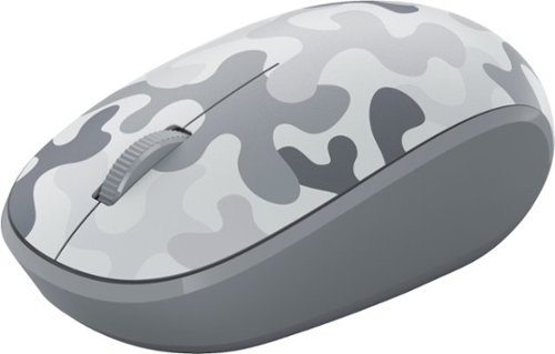 Microsoft - Wireless Bluetooth Optical Ambidextrous Mouse - Arctic Camo Special Edition