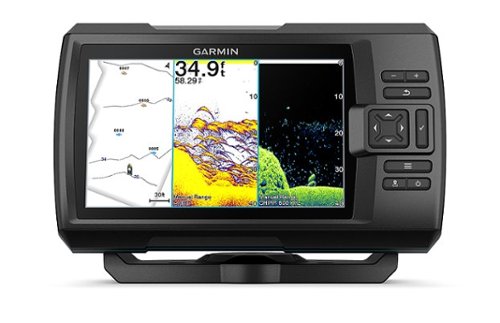 Garmin - STRIKER Vivid 7cv Fishfinder GPS - Black