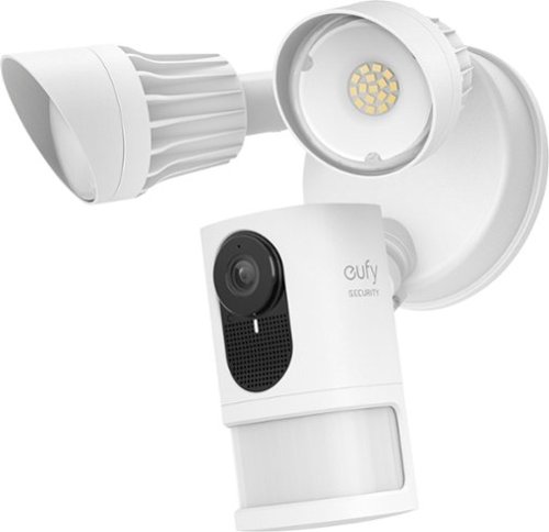 eufy Security - Outdoor Wired 2K Floodlight Surveillance Camera - White