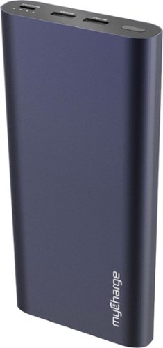myCharge - Razor Xtreme 26,800 mAh Portable Charger for Most USB-Enabled Devices - Midnight Navy