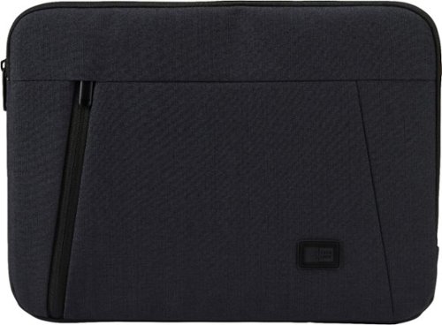 Image of Case Logic - Ashton 13” Laptop Sleeve Laptop Case and Tablet Sleeve with Padded Interior and Zippered Pocket for Accessories - Black