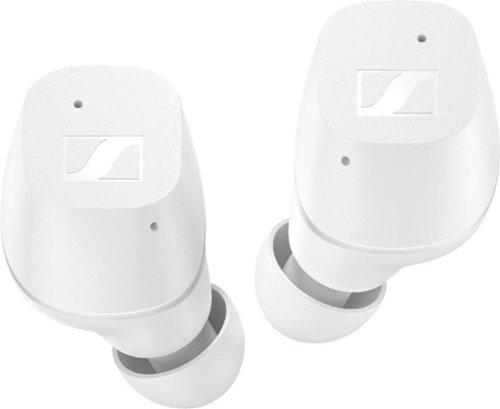 Sennheiser - CX True Wireless Earbud Headphones - White