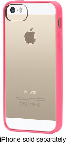  Griffin - Reveal Case for Apple® iPhone® 5 and 5s - Fluoro Fire/Clear