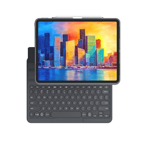 ZAGG Pro Keys Wireless Keyboard & Detachable Case for Apple iPad Air (M3) 13 2025, iPad Air (M2), iPad Pro 12.9 (3-5 gen) - Black SHOP ONLINE