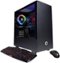 CyberPowerPC - Gamer Supreme Gaming Desktop - Intel Core i9-11900KF - 16GB Memory - NVIDIA GeForce RTX 3090 - 2TB HDD + 1TB SSD - Black-Angle_Standard