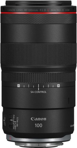 Canon RF100mm F2.8 L MACRO IS USM Telephoto Lens for EOS R
