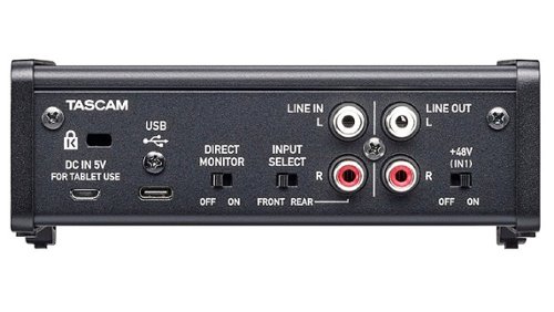 TASCAM US-1X2HR USB Audio Interface - Black GLOBAL SHIPPING