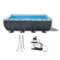 Intex - Ultra XTR Rectangular Frame Swimming Pool Set w Pump Filter-Front_Standard