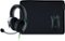 Razer - Battle Bundle - DeathAdder V2 -BlackShark V2 X- Gigantus V2 M - Black-Front_Standard