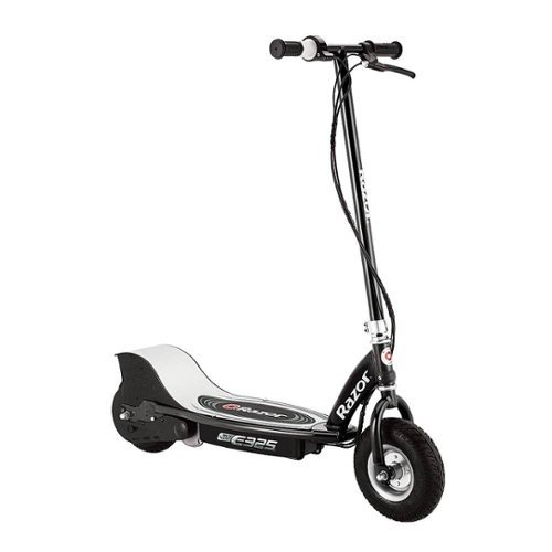 Razor - Adult Ride-On High-Torque Motor Electric Powered Scooter - Black-Front_Standard 