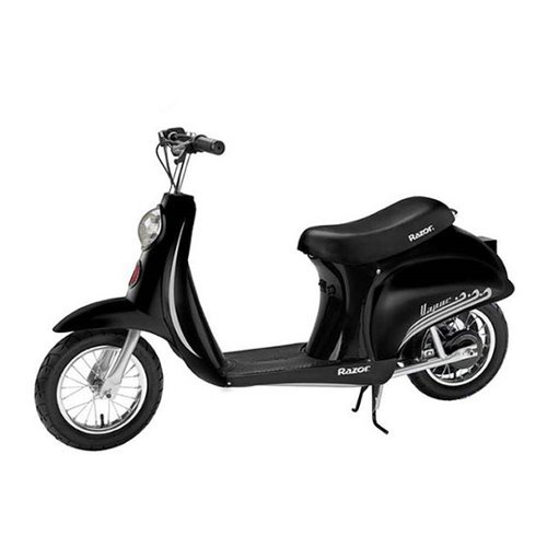 Razor - Electric Kids Ride On Retro Scooter - Black