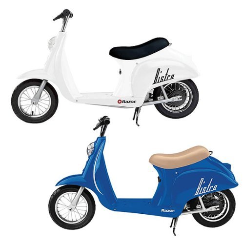 Razor - Electric Motor Scooter (2-Pack) - White & Blue