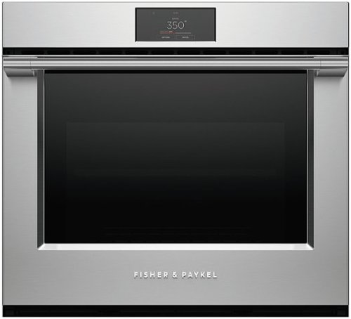 

Fisher & Paykel - Series 9 Professional 30 in 4.1 cu ft Built-in Single Electric Convection Wall Oven 17 Function Self-cleaning - Stainless Steel