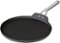 Ninja - Foodi NeverStick Premium Hard-Anodized 12-Inch Round Griddle Pan - Grey-Angle_Standard