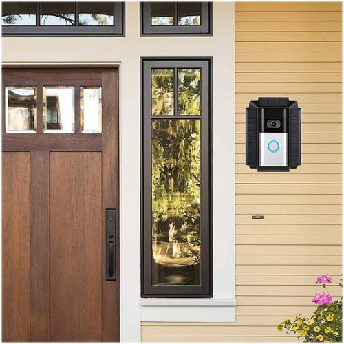 Wasserstein Mountable Solar Kit for Ring Video Doorbell 3 and 3 Plus - Black HOW TO BUY