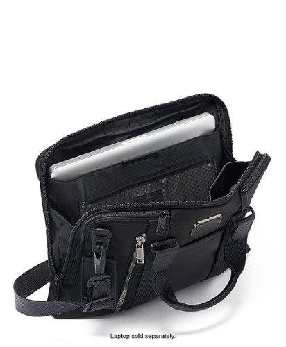 Tumi Alpha Bravo Aviano Slim Brief Black Big Apple Buddy