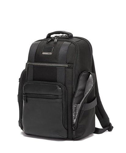 TUMI Alpha Bravo Sheppard Deluxe Brief Pack - Black WHERE TO BUY