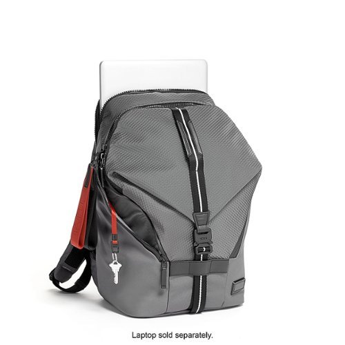 TUMI Tahoe Finch Backpack - Grey Embossed GLOBAL SHIPPING