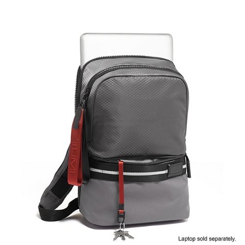 TUMI Tahoe Nottaway Backpack - Grey Embossed GLOBAL SHIPPING