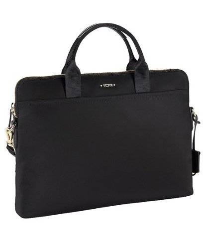 TUMI Voyageur Joanne Laptop Carrier - Black GLOBAL SHIPPING