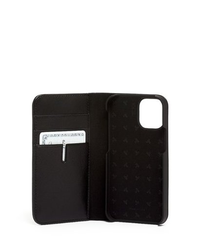 TUMI Folio Case for iPhone 12 Mini - Black WORLDWIDE DELIVERY
