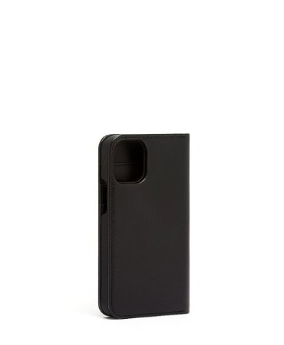 TUMI Folio Case for iPhone 12 Mini - Black GLOBAL SHIPPING