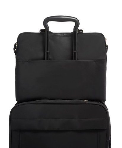 TUMI Voyageur Clare Double Zip Brief - Black HOW TO BUY