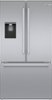 Bosch - 500 Series 26 Cu. Ft. French Door Smart Refrigerator with QuickIcePro - Stainless Steel-Front_Standard