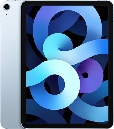 Apple - Certified Refurbished iPad Air 10.9-Inch (4th Generation) (2020) Wi-Fi - 64GB - Blue