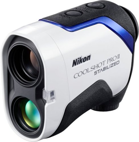 Nikon Coolshot ProII Stabilized Golf Laser Rangefinder White
