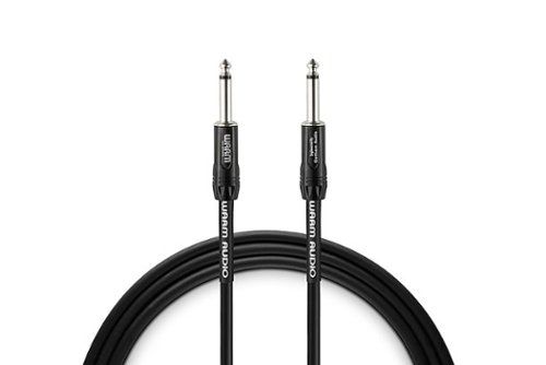 Warm Audio - Pro Series 20' TS Instrument Cable - Black & Silver