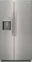 Front. Frigidaire - Gallery 25.6 Cu. Ft. Side-by-Side Refrigerator - Smudge-Proof® Stainless Steel.