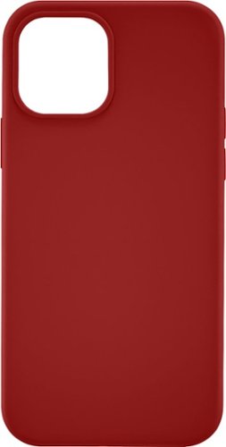 Modal™ - Liquid Silicone Case for Apple iPhone 12 and 12 Pro - Red