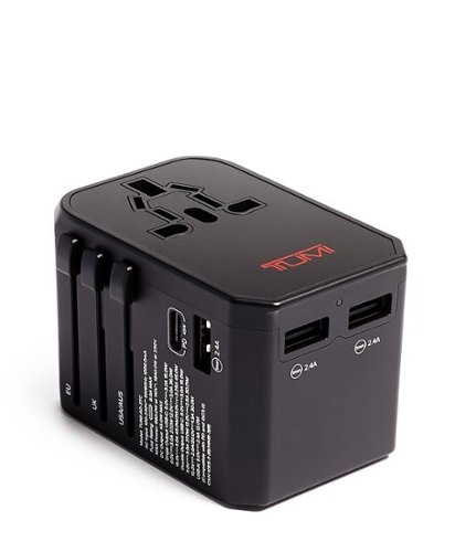 TUMI 3 Port Usb Power Adapter - Black HOW TO BUY