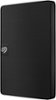 Seagate - Expansion 1TB External USB 3.0 Portable Hard Drive with Rescue Data Recovery Services - Black-Front_Standard