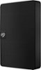 Seagate - Expansion 5TB External USB 3.0 Portable Hard Drive with Rescue Data Recovery Services - Black-Front_Standard