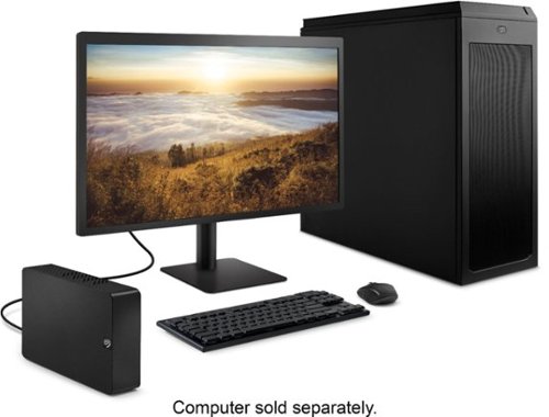 Seagate Expansion 8TB External USB 3.0 Desktop Hard Drive with Rescue Data Recovery Services - Black GLOBAL SHIPPING