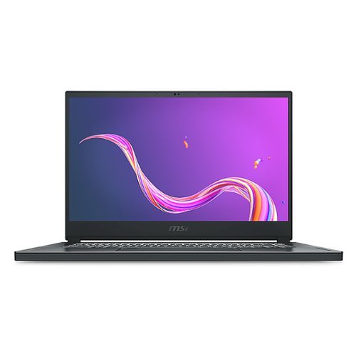 MSI - Creator 15.6" Touchscteen Laptop - i7-10875H - 16GB Memory - NVIDIA GeForce RTX 2060 - 512GB Solid State Drive - Space Gray with Silver Diamond Cut-Front_Standard 