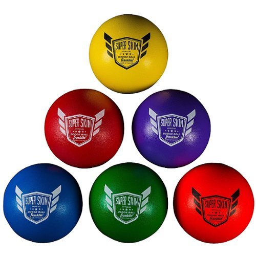 Franklin Sports 6" Dodgeball Set - 6 pack - Multi