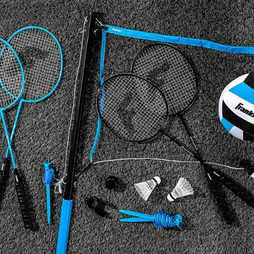 Franklin Sports - Bluetooth Volleyball/Badminton Combo Set - Multi