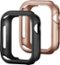Modal™ - Bumper Case for Apple Watch 40mm (2 Pack) - Gold/Black-Angle_Standard