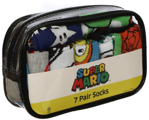 Bioworld Nintendo - Super Mario 7 Days of Socks Bundle - Multi WORLDWIDE DELIVERY