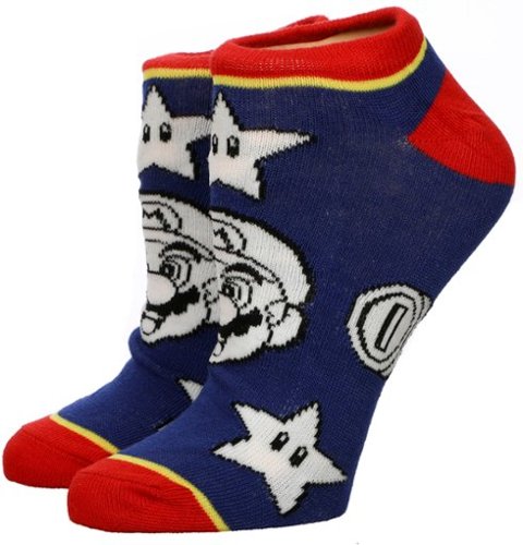 Bioworld Nintendo - Super Mario 7 Days of Socks Bundle - Multi BUY IN JAPAN